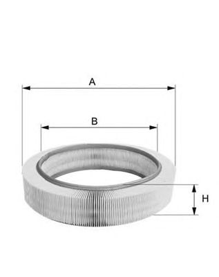 OPEN PARTS eaf328420 -  Воздушный фильтр